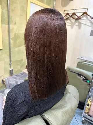 ミディアム 川端 智治のヘアスタイル