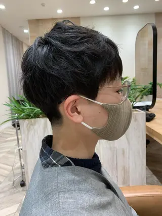 ショート ヘアアレンジ メンズ 松村 知香のヘアスタイル