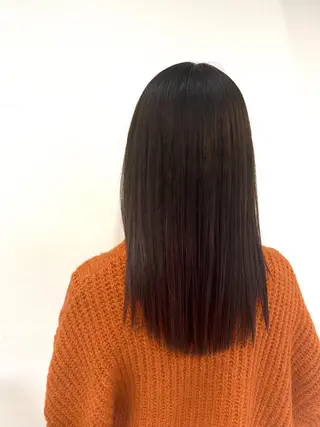 セミロング パーマ ヘアアレンジ 🌈インナーカラー ‘ショウマ’🌈のヘアスタイル