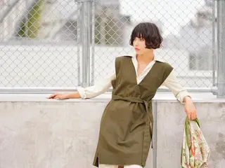 セミロング カラー パーマ ヘアアレンジ newi grande 横浜店のヘアスタイル