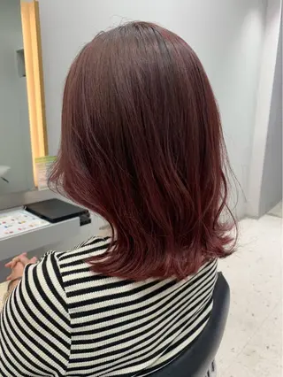 ミディアム fizelle 南堀江のヘアスタイル