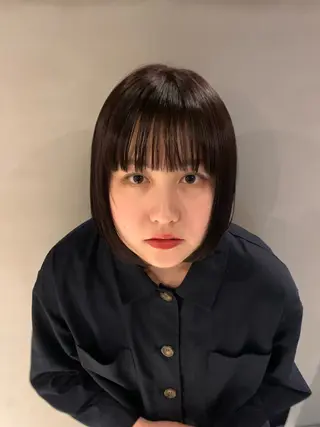 カラー Non/立川/暖色 🌏艶髪/Aujuaのヘアスタイル