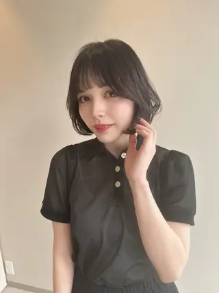 ミディアム ✂️似合わせの魔術師 石田一樹✂️のヘアスタイル