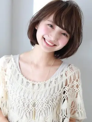 ミディアム カラー マツエク・マツパ 横浜Bob美容師🤎 ERINAのヘアスタイル