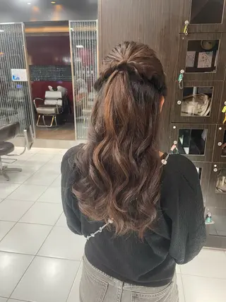 ロング 量産ヘアセット/ ヘアメAyakaのヘアスタイル