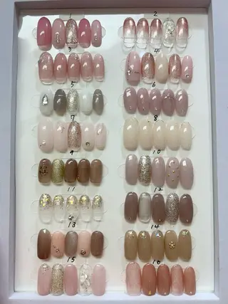 ネイル おきな みえこのネイルデザイン