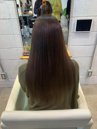 ロング 嶋崎 啓人のヘアスタイル