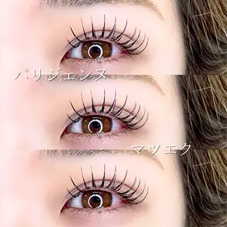 マツエク・マツパ 大阪福島韓国束感まつ げ Sayaka🤍のマツエク・マツパデザイン