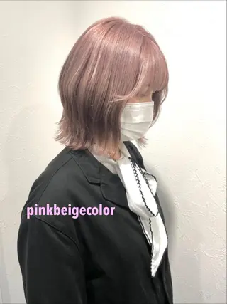 ミディアム カラー 🤍2nd🤍田所 美希のヘアスタイル