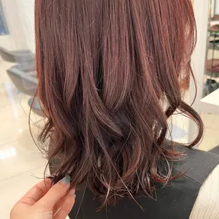 ミディアム カラー 【メンズ縮毛矯正/ Ryoka】のヘアスタイル