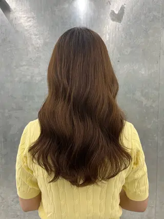 ロング 神作 汐里　江古田 /透明感カラー🌿のヘアスタイル