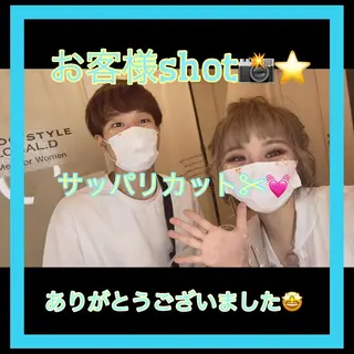 ショート カラー メンズ キッズ ✂︎ショート、ボブ、 レイヤー🩵YUMIのヘアスタイル