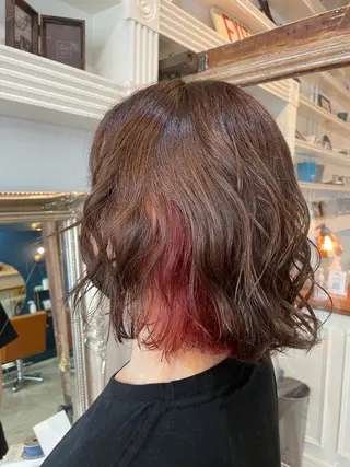 ミディアム カラー 💐パーソナルカラー /市橋加菜💐のヘアスタイル