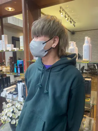 ショート メンズ アサクラ ユウアのヘアスタイル