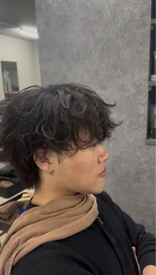 パーマ メンズ 小林建翔 /立川メッシュパーマのヘアスタイル