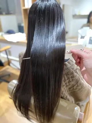 ロング カラー 美髪専門サロン kazuのヘアスタイル