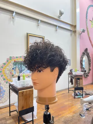 ショート 中村 賢介のヘアスタイル