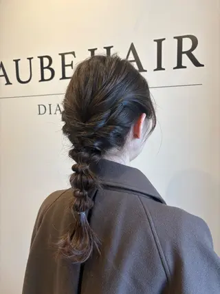 ヘアアレンジ 秋澤 楓のヘアスタイル