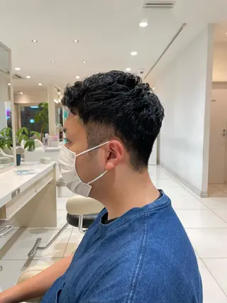 ショート パーマ メンズ ユ カの眉毛・アイブロウイメージ