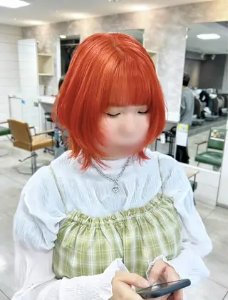 ショート 🫧艶髪カラー🫧 森本くるみのヘアスタイル