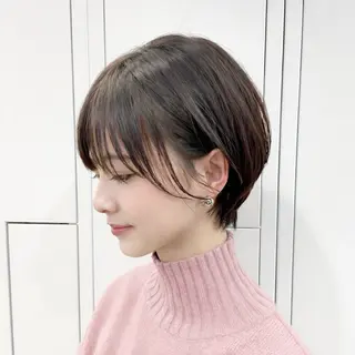 ショート 🤡暖色レイヤー 🤡みさきのヘアスタイル