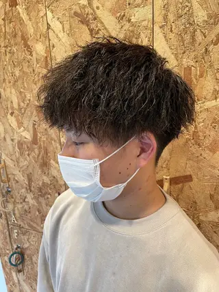 ショート センターパート/ ニュアンスパーマ正樹のヘアスタイル