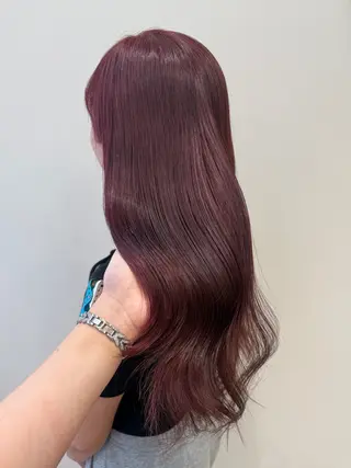 ロング 透明感カラーＷカラー 🫧/つばめのヘアスタイル