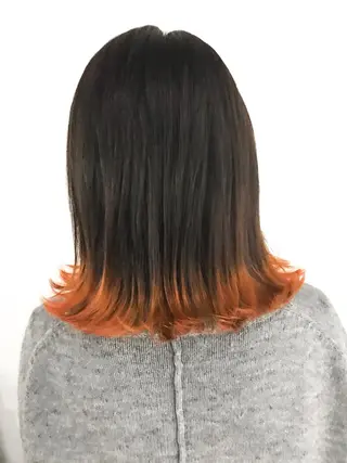 ミディアム ショート・ボブ ・ウルフ✂︎IMAIのヘアスタイル