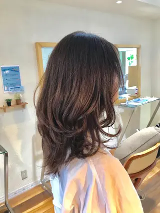 セミロング 小杉輝/ショート /艶カラー✨のヘアスタイル