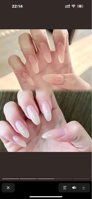 ネイル 💅パッマ ネイル AOIのマツエク・マツパデザイン