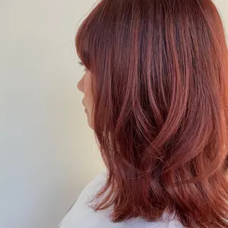 ミディアム カラー 似合わせ美髪ヘア✨ 天王寺．阿倍野🌈のヘアスタイル