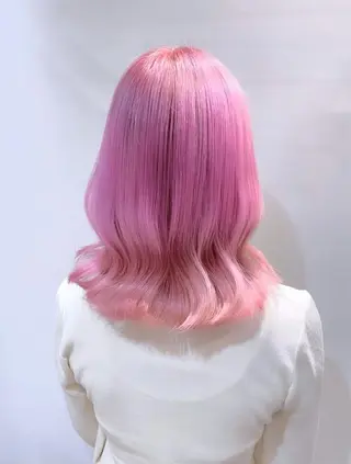 ミディアム カラー ヘアアレンジ 柔らか垢抜けｶﾗｰと ｶｯﾄ🫧ASUKAのヘアスタイル
