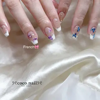 ネイル lili.nail y2k/長さ出しのネイルデザイン
