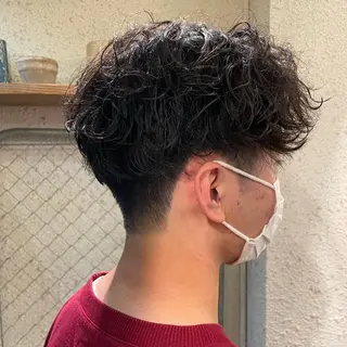 パーマ メンズ hazuki 🌝のヘアスタイル