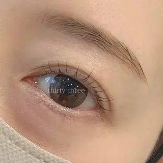 アイブロウ Thirty three　林のマツエク・マツパデザイン