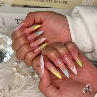 ロング CRGNAIL RENAのネイルデザイン