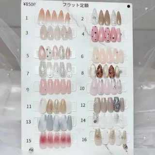 ネイル エルバイノリコ小川 パラジェル取扱店のネイルデザイン