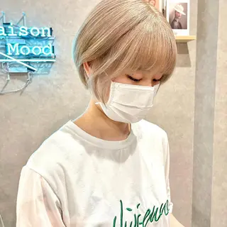 ショート 河原 亮のヘアスタイル