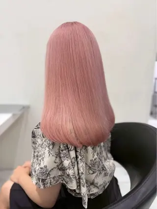 ロング カラー ハイトーンカラー💞 くるみ🎀のヘアスタイル