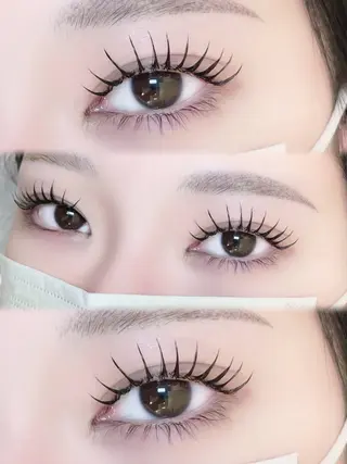 マツエク・マツパ 大阪梅田 SAKI 韓国風束感まつ毛のマツエク・マツパデザイン