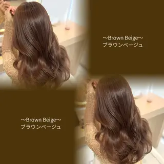 ロング カラー レイヤー/韓国/ボブ /きり🦋のヘアスタイル