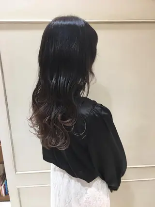 ロング カラー 吉原 雪乃のヘアスタイル