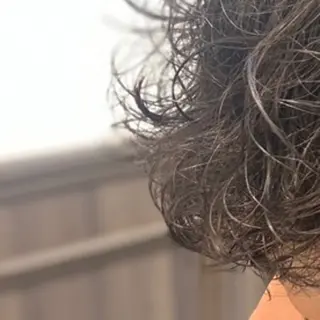 パーマ メンズ フリーランス理美容師 いさかのヘアスタイル