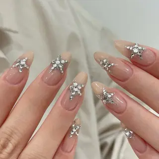 ネイル By moonネイル 🌷ワンホン/韓国風のネイルデザイン