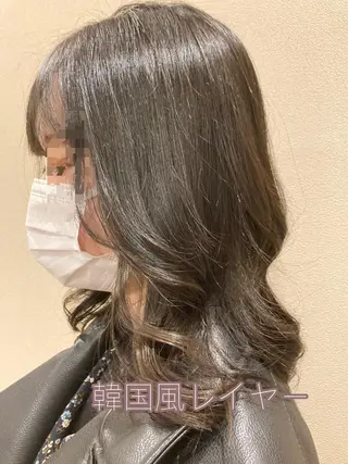 ミディアム ERIKO Tのヘアスタイル