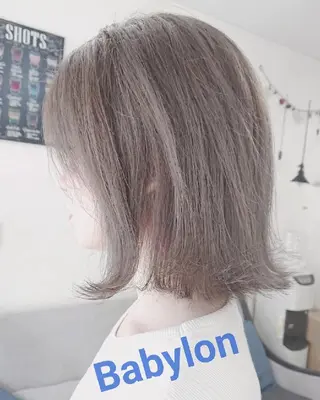 ミディアム カラー 畑中秀平💛艶髪💜 Babylon 代表のヘアスタイル
