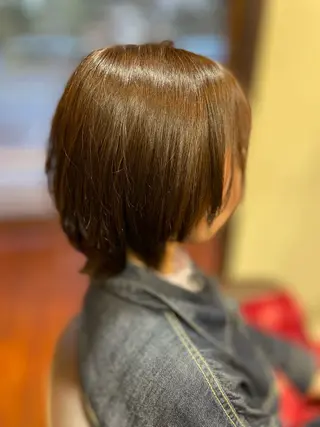 ミディアム 北泉 里彩のヘアスタイル