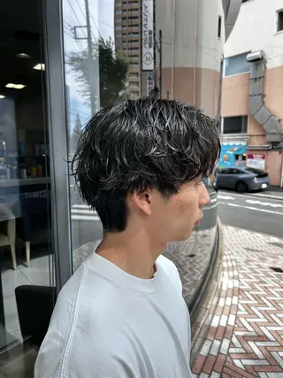 パーマ メンズ Men's特化⚡️ モテ髪SYUUのヘアスタイル