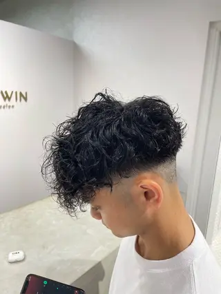 パーマ メンズ 【メンズ特化】 神谷洸季のヘアスタイル