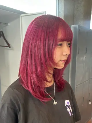 カラー 🎀艶ハイトーン特化 🎀セナのヘアスタイル